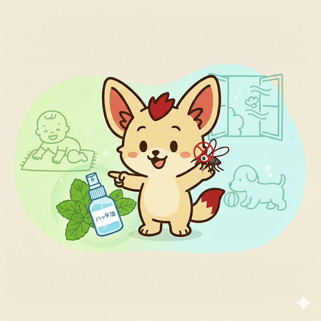 Noah's Ark LAB ハッカ油を使った安心防虫対策：松山市の害虫対策